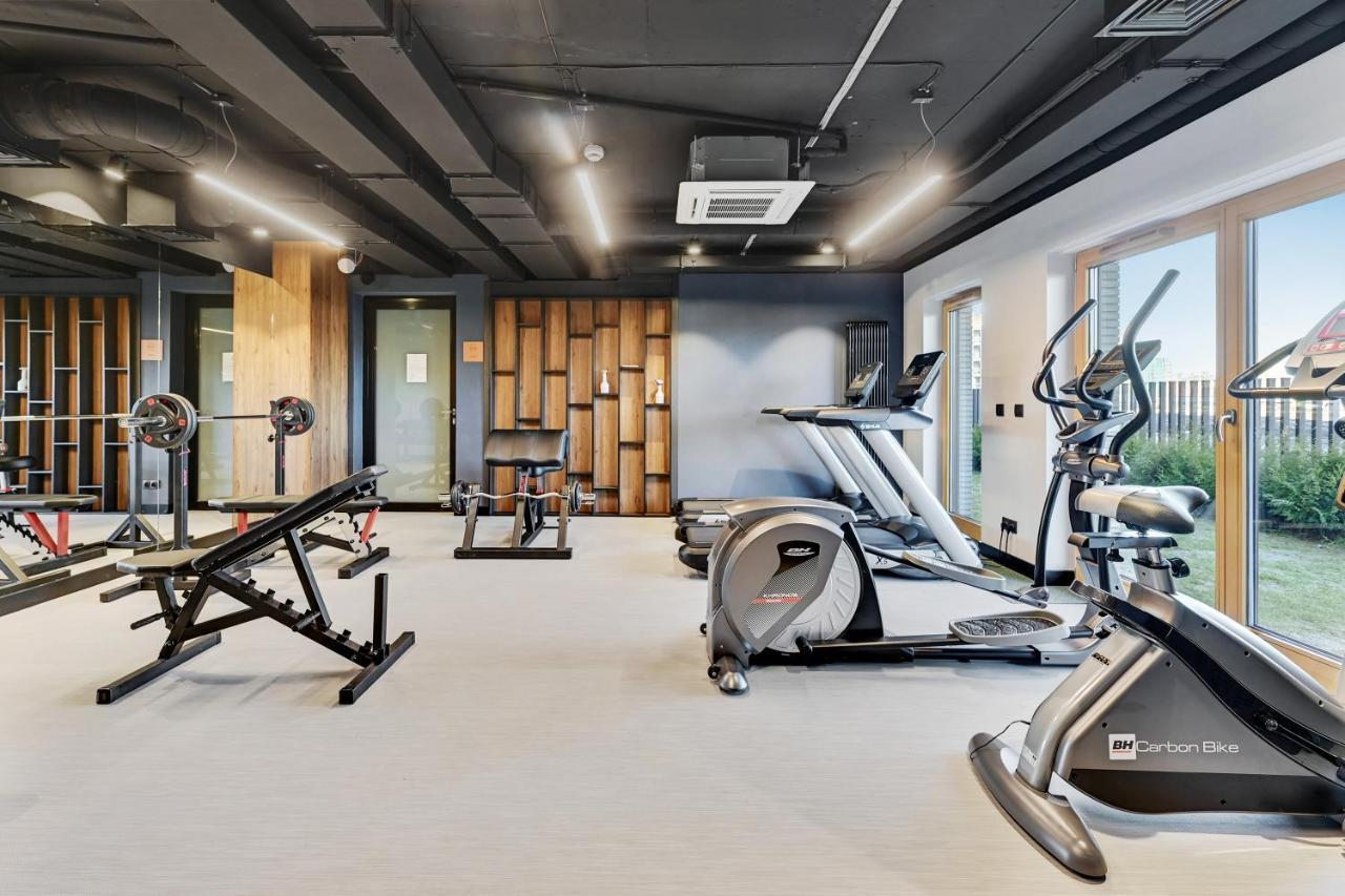 Nadmotlawie Riverside - Sauna, Gym & Parking By Downtown Apartments Gdansk Exterior foto