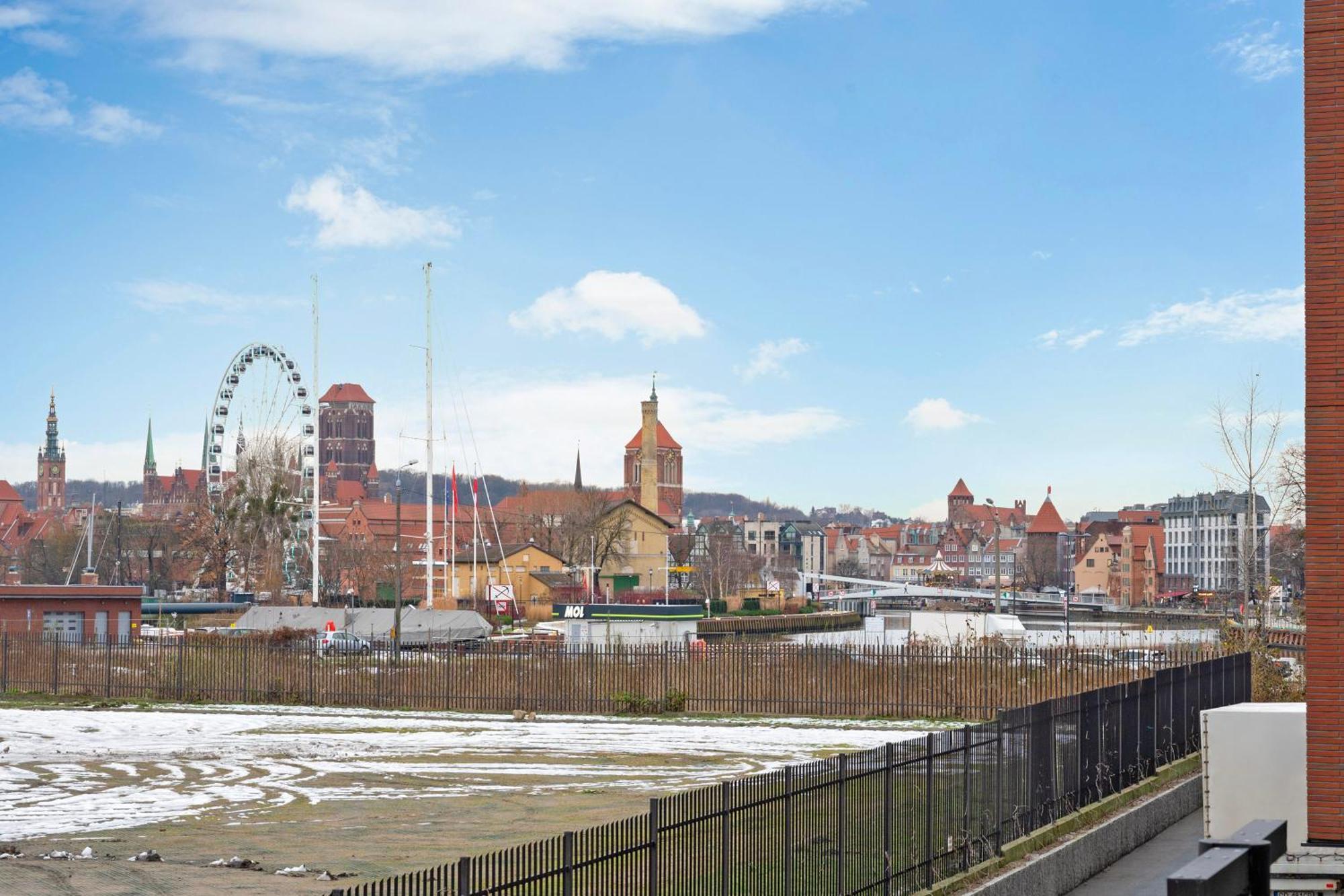 Nadmotlawie Riverside - Sauna, Gym & Parking By Downtown Apartments Gdansk Exterior foto