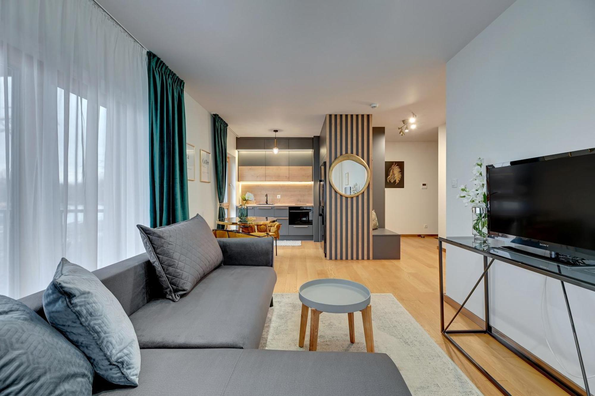 Nadmotlawie Riverside - Sauna, Gym & Parking By Downtown Apartments Gdansk Exterior foto